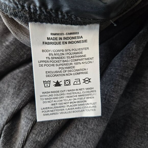 Nike Air Jordan Wide Leg Pants M High Waisted Dark Gray Velour Loose Baggy Cargo - Picture 13 of 15